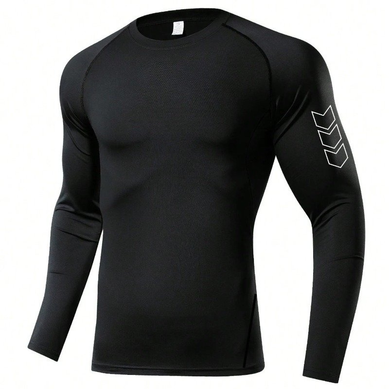 Men Quick-dry T-shirt Long Sle – обзор и цена Base Layer Top