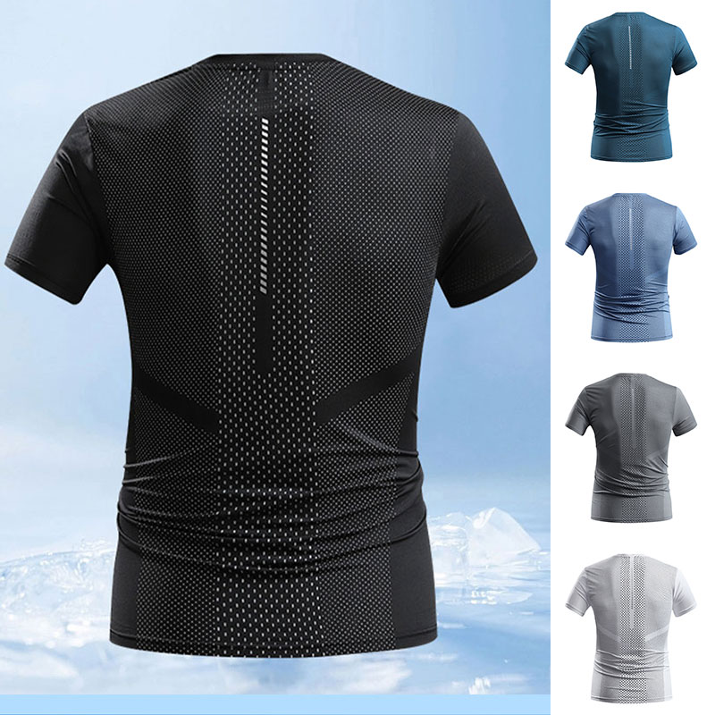 Men Summer Sports T-shirt Quic – обзор и цена T Shirt Tight Fit