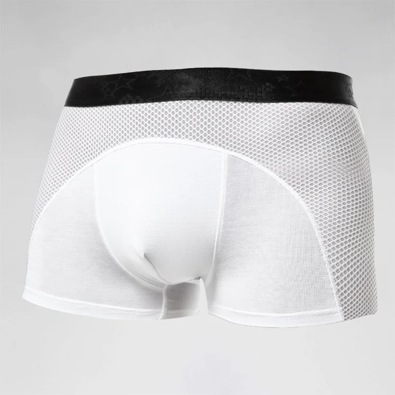 Men's underwear, men's ice sil – обзор и цена Mesh Sport Boxer