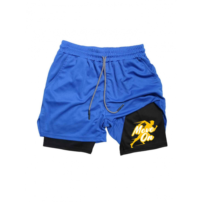 Summer Breathable Two-in-one D – обзор и цена Compression Shorts Athletes