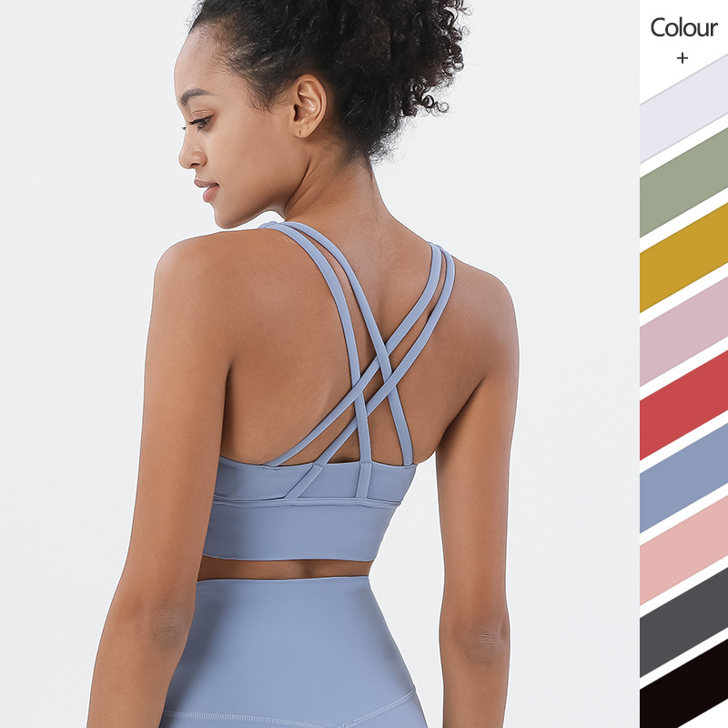 New Cross Back Nylon Yoga Top  – обзор и цена Quick Dry Underwear