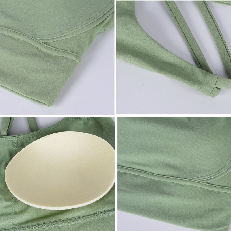 New Cross Back Nylon Yoga Top  – обзор и цена Quick Dry Underwear
